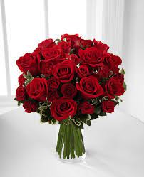 the ftd red romance rose bouquet