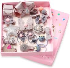 We design and make high quality baby bows and baby headbands, and offer a large collection of we have a passion for designing the absolute best baby and toddler hairclips! Amazon Com Rantecks 18pcs Baby Hair Accessories Set Gift Set Girl Hair Clips Hair Bow Cute Party Bowknot Flower Multi Style Hairpin Ribbon For Little Girls Baby Toddler Kids Gray Home Kitchen