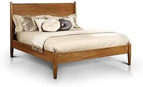 Target/furniture/wood modern platform bed (707)‎. Amazon Com Furniture Of America Belkor Mid Century Modern Wood Queen Platform Bed In Brown Furniture Decor