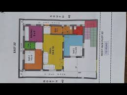 40 West Face House Plan Map Naksha