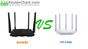 The Side By Side Comparison Of The Tenda Ac6 And Tp Link