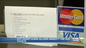 If you are not sure if you need to register on the system, learn more about the benefits of registering on page: City Court Clerk Allows Amnesty For Outstanding Tickets