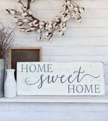 Home Sweet Home Sign Wood Framed Sign