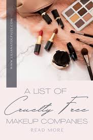 a list of free makeup companies
