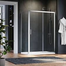 Shower Enclosure And Tray Sliding Door