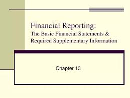 Ppt Financial Reporting The Basic