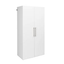 prepac hangups wardrobe cabinet white