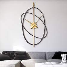Yzm 009 Oval Shaped Wall Clock