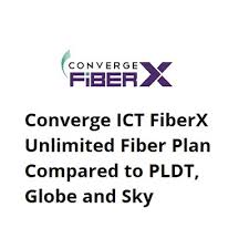 Converge Fiberx Unlimited Fiber Plan Vs