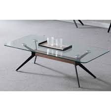 Coffee Tables Made Of Clear Glass And
