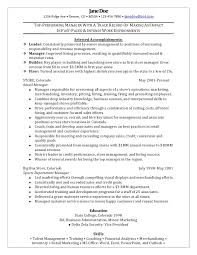 Resume Tips Retail Manager Retail Manager Resume Samples