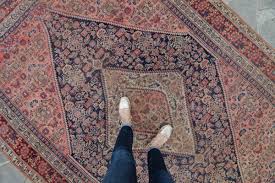 antique bidjar persian rug house of