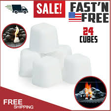 Weber Firestarters Lighter Cubes 24 Count Fast Lighting Quick Odorless Smokeless For Sale Online Ebay