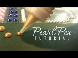 How To Make Perfect Dots With Pearl Pens Paper Pens Youtube