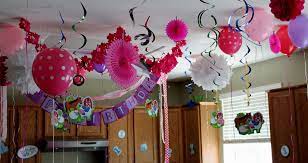 diy home decoration for birthday party