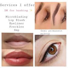 semi permanent makeup services black