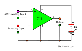 Learn 741 Op Amp Circuits Basic With
