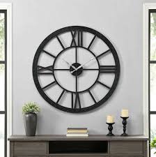 40 Inch Oversized Round Wall Clock Home