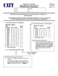 Fillable Online Etdrs Chart Worksheetdoc Fax Email Print
