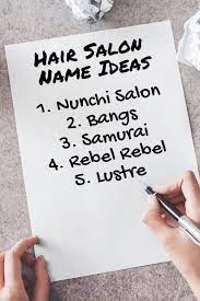 creative hair salon names