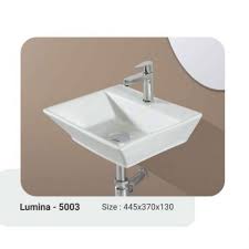 white ceramic wash basin at rs 3000