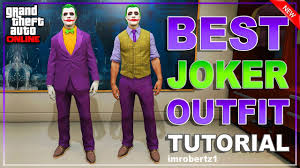 gta 5 joker outfit tutorial best how to