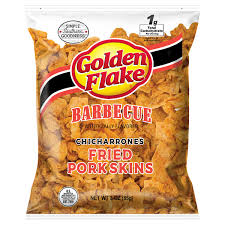 golden flake fried pork skins barbecue
