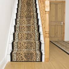 leopard print stair runner