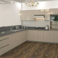 customized modular kitchen cabinet at