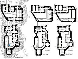 Castle Floor Plan Castle Layout