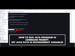 run java program in command prompt 2022