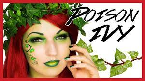 poison ivy halloween makeup tutorial