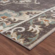 lr home anamica rustic brown beige 5 ft