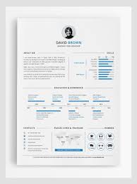 Simple Infographic Resume Design Infografias Infographic 4later