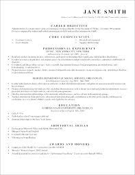 Objective For A General Resume Resume Objective Administrative