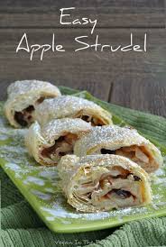 easy apple strudel recipe puff pastry