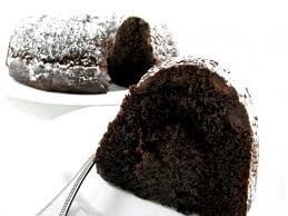 double dark chocolate chip bundt cake