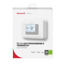 Honeywell 5 2 Day Programmable 2h 2c Thermostat With Backlight