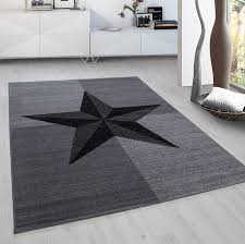 cara star modern grey rug carpetsrugs ie
