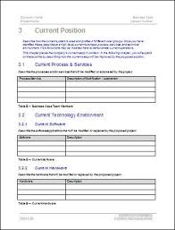Business Case Templates Ms Word Templates Forms Checklists For