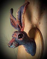 Hare Faux Taxidermy Rabbit Replica
