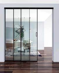 Slimline Sliding Glass Door Triple