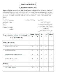 Printable Questionnaire Template Blank Survey Free Unique