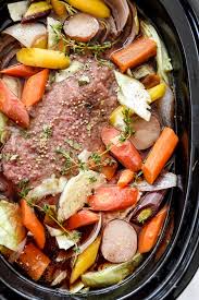 corned beef and cabbage crock pot or