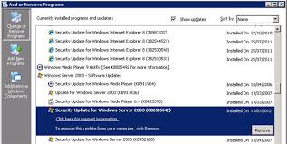 Uninstalling Patch Kb2585542 In Windows Operating Systems Kb