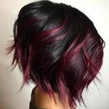 The most common pink streak hair material is cotton. 50 Black Cherry Hair Color Ideas For The Sweet Sour Hair Motive Hair Motive