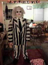Beetlejuice costume women black and white striped leisure blazers jacket. Beetlejuice Costume A Full Costume Construction And No Sew On Cut Out Keep