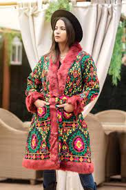 Boho Vipul Afghani Coat Size S M