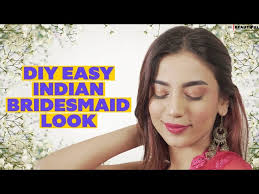 diy indian bridesmaid makeup look