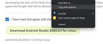 installing android studio on wsl2 for